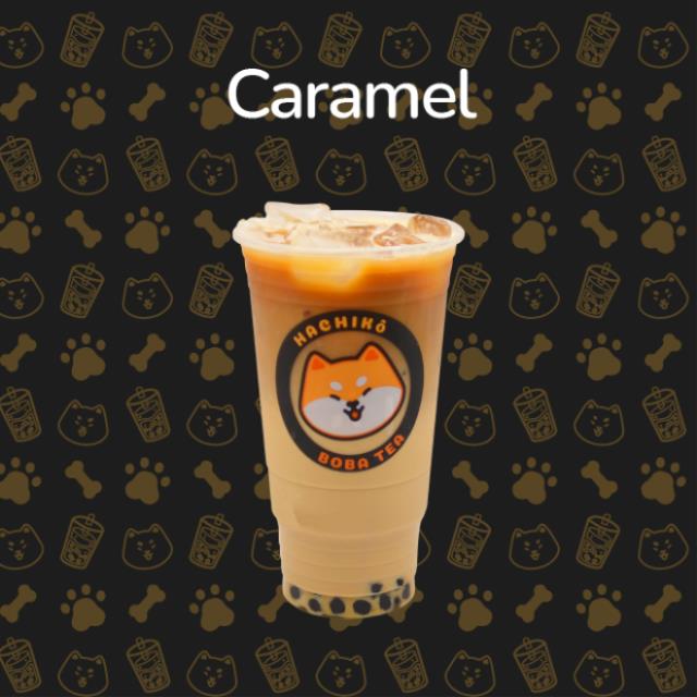 HACHIKOFFEE CARAMEL LATTE 32OZ