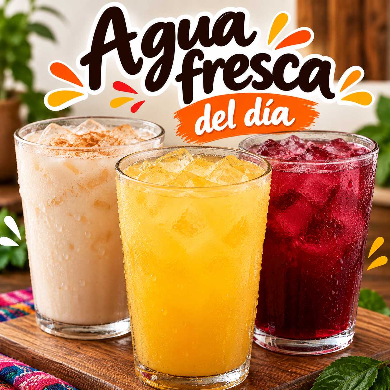 🥤 Agua Fresca del Día
