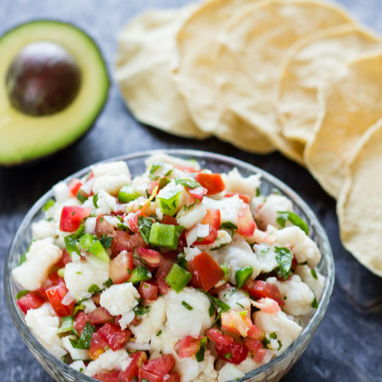 Ceviche de Pescado 1/2kg