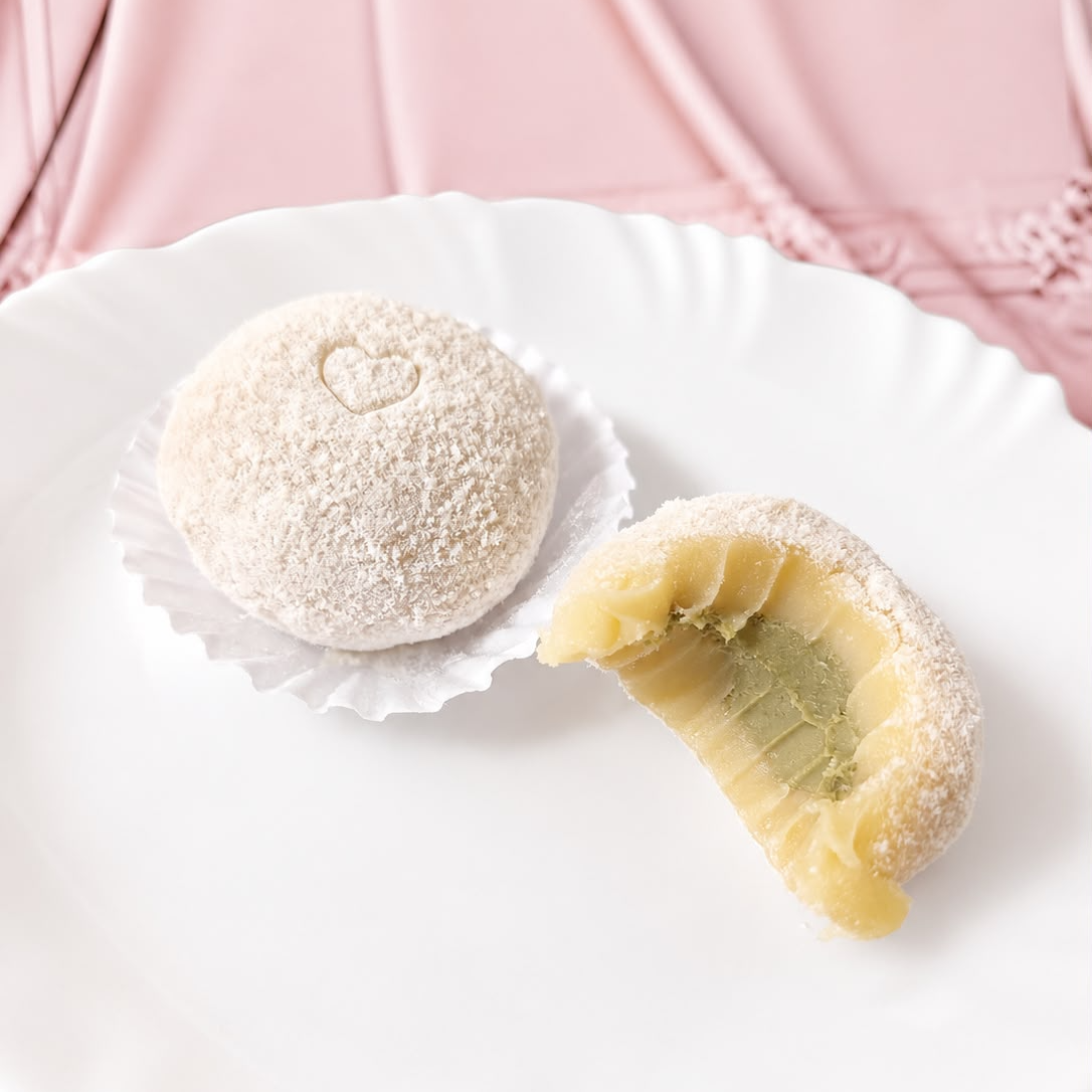 Super cremoso doce de leite Ninho, com um delicioso recheio de creme de Pistache. Aproximadamente 65g
