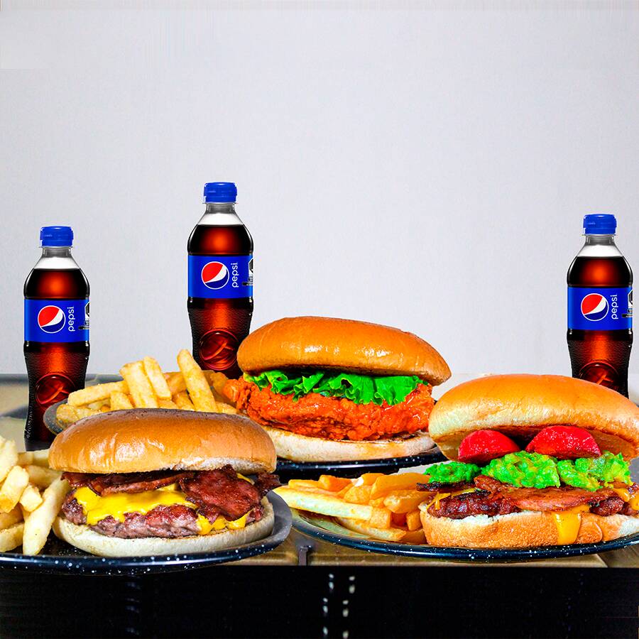 Combo Mix Burgers 3 Personas