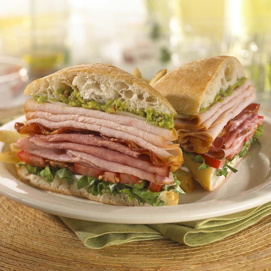 SANDWICH CALIFORNIA CLUB deliv