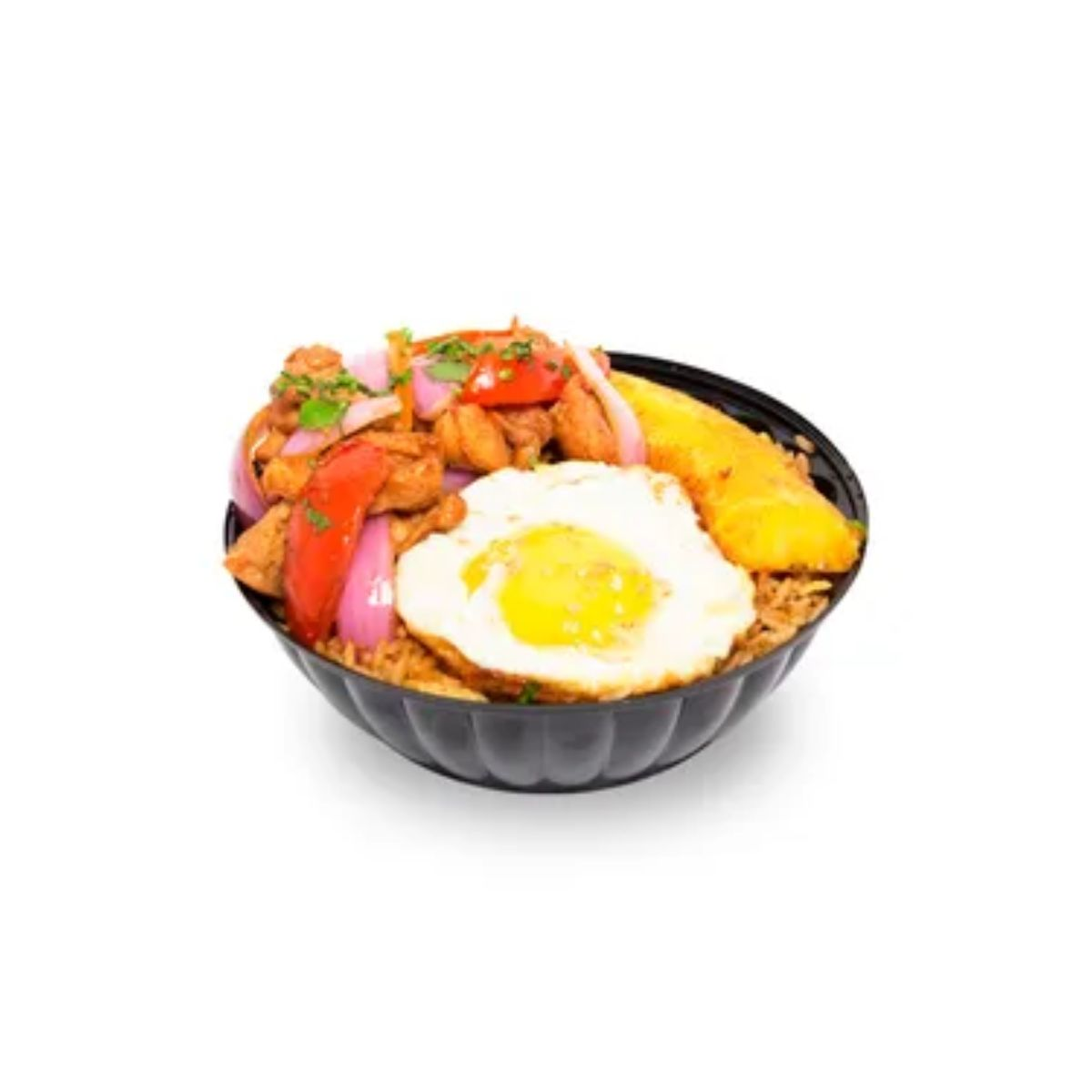 Montado Pollo Saltado