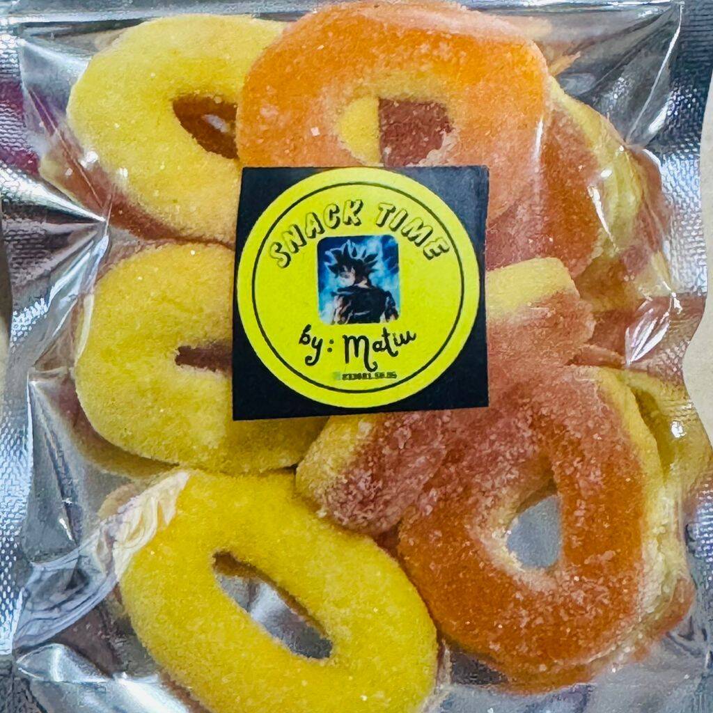 Snack Gomita Aros de Durazno 100gr