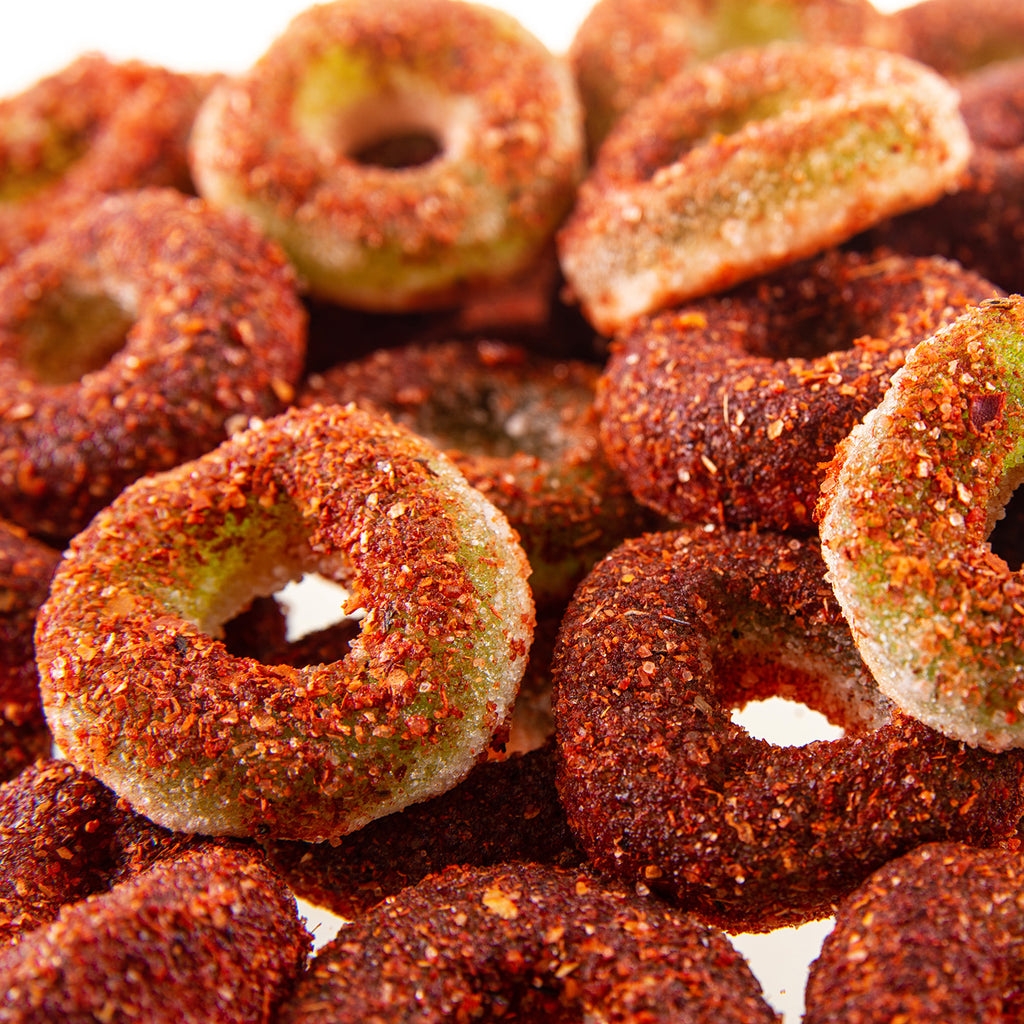 Aros de Manzana Enchilados