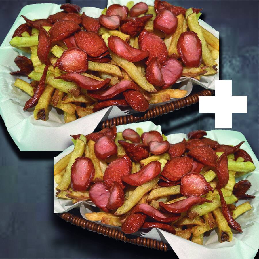 Doble Clásico + Salchipapón