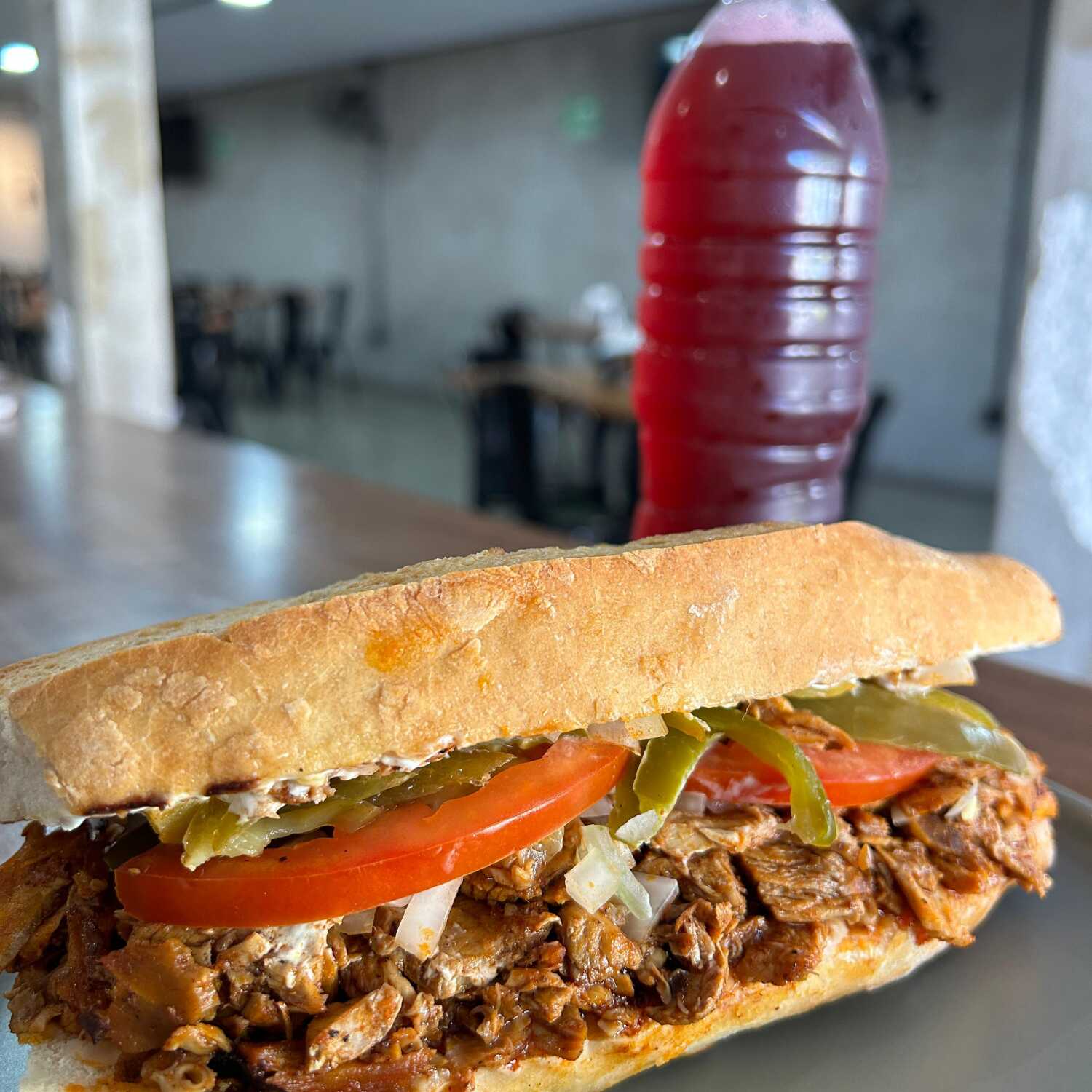 Lonche + Agua Fresca