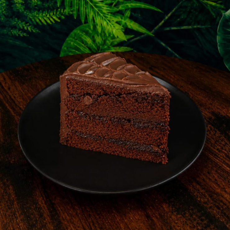 Rebanada de Pastel de Chocolate