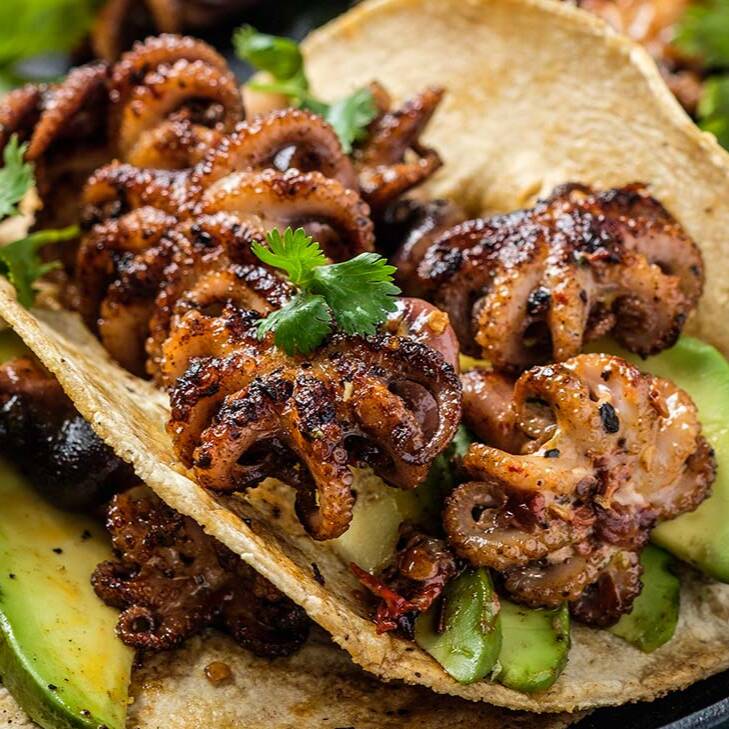 Quesadilla de pulpo