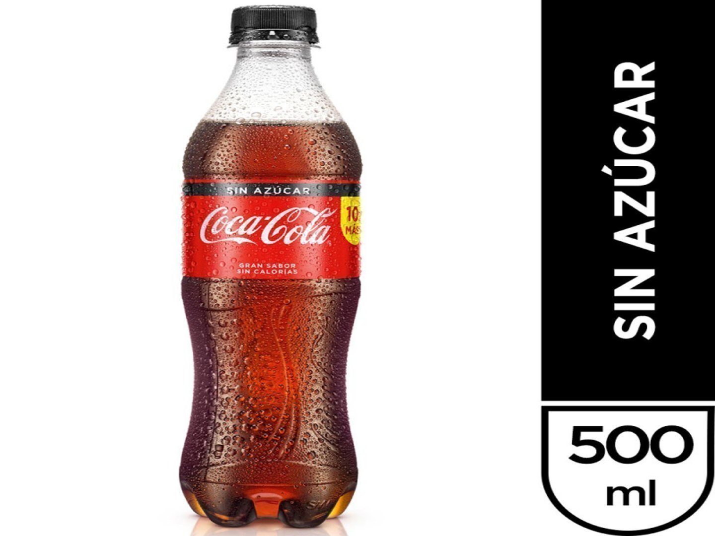 Coca-Cola sin azucar 500 ml