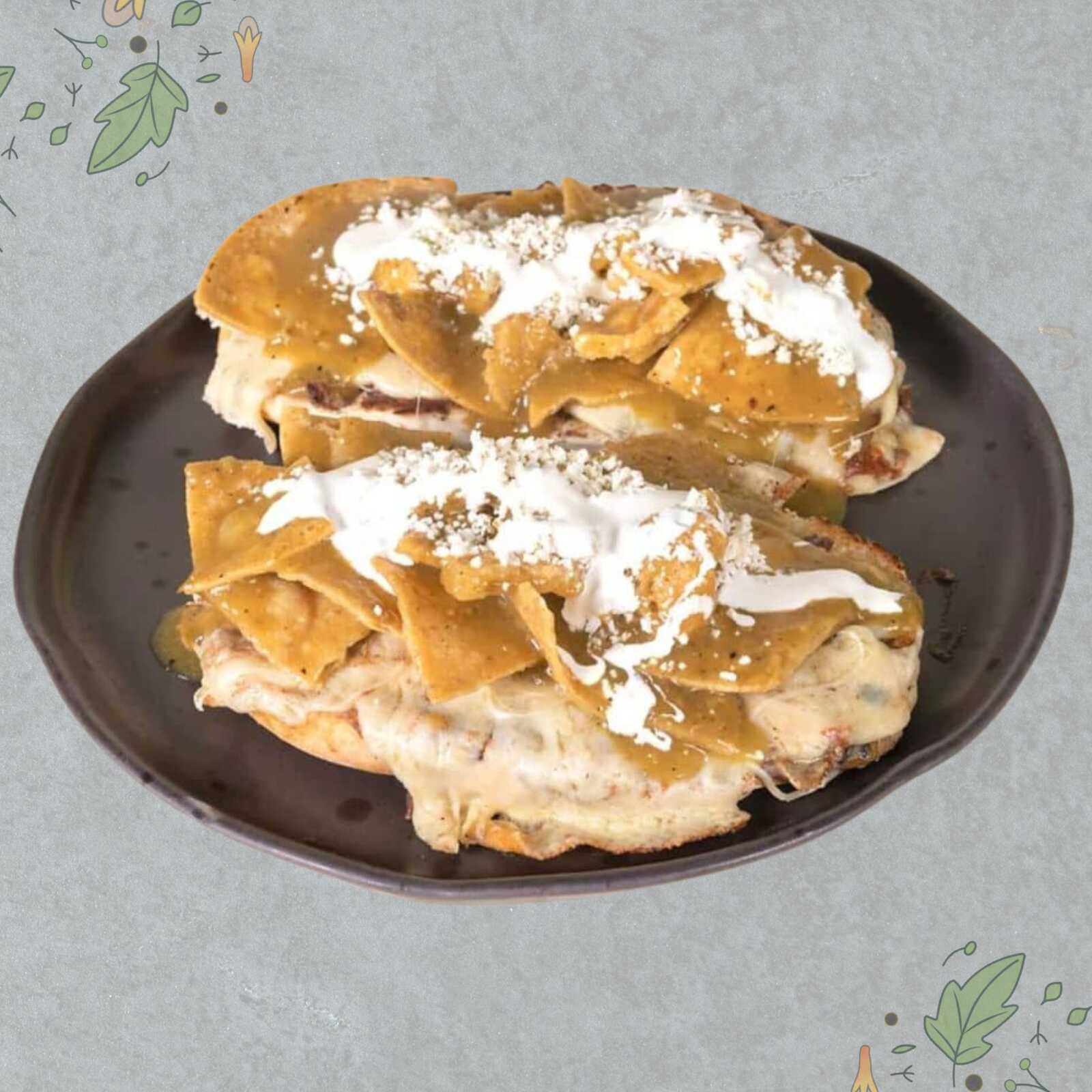 Torta de Chilaquiles Sencilla