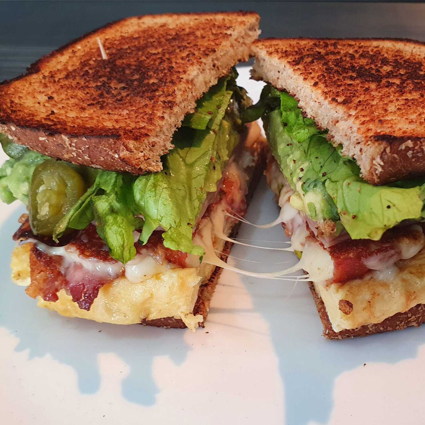 Egg & Bacon Sándwich