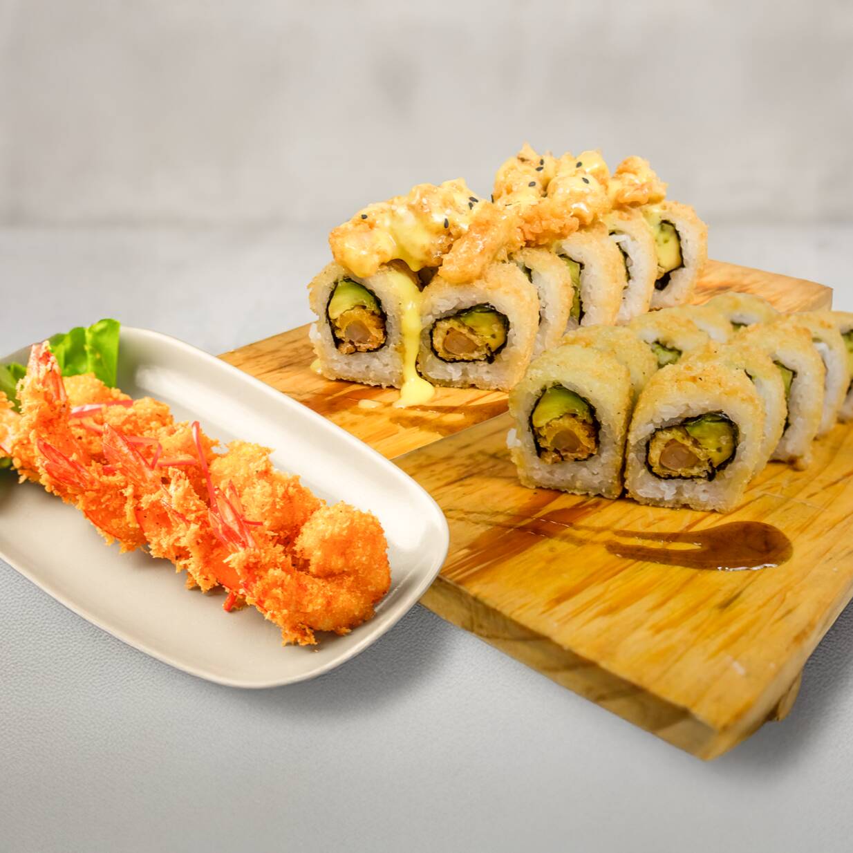 24 Makis + 3 Langostinos al Panko