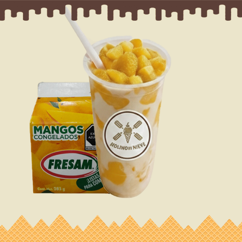 Mangos con Crema de Cajita Medianos