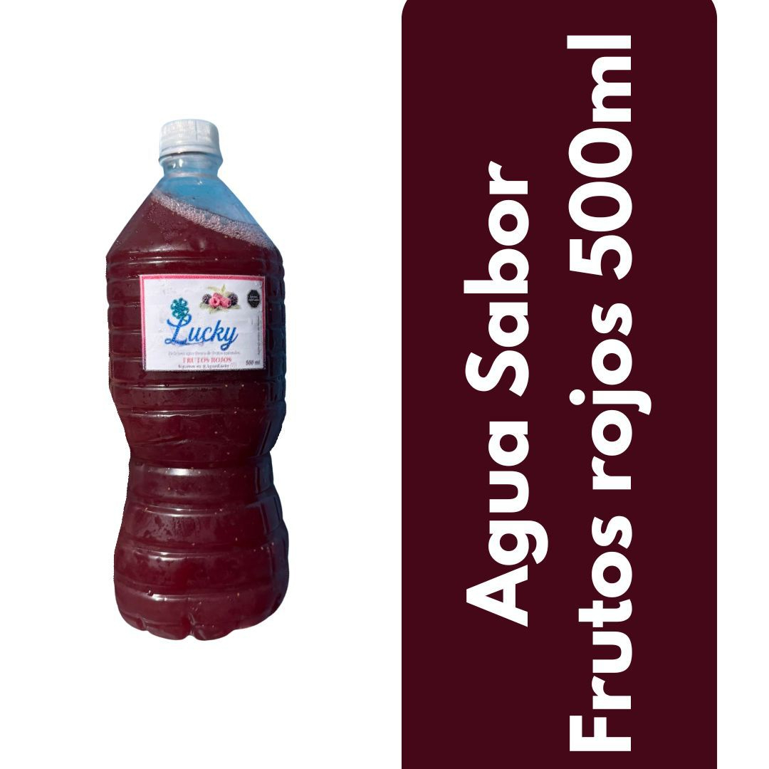 Agua de Frutos Rojos 500ML