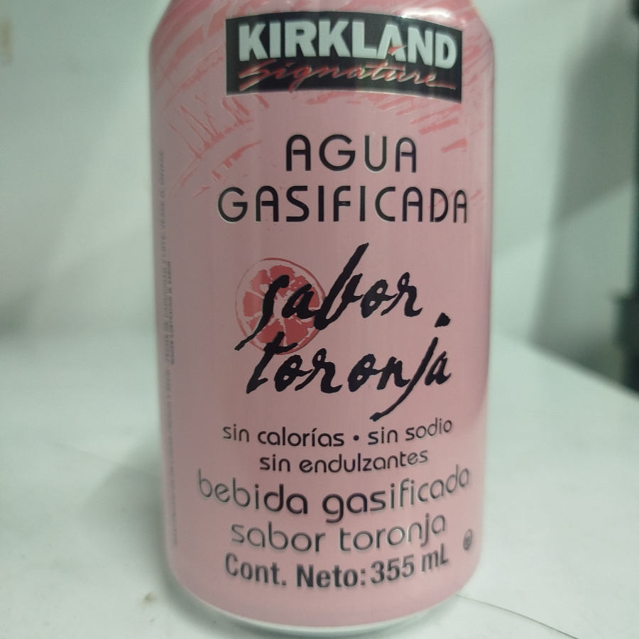 Agua Gasificada Toronja