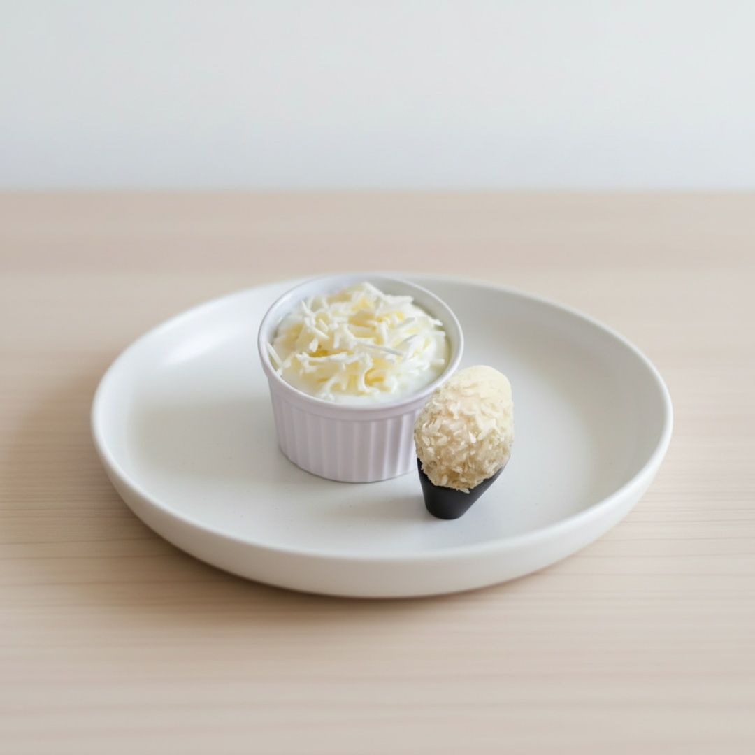 Beijinho,Brigadeiro Branco Com Coco Uma Mistura Deliciosa.