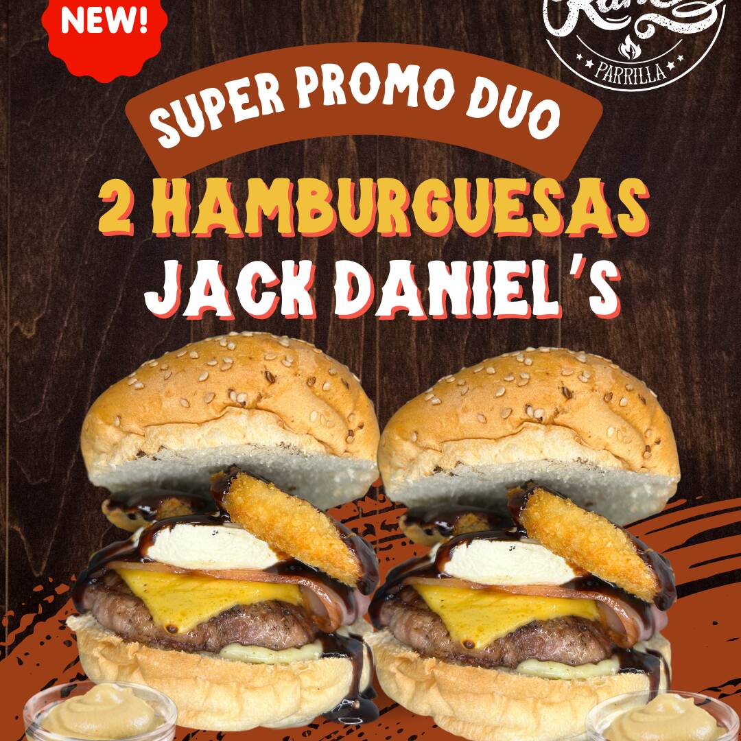 2x1 Jack Daniel's Burger