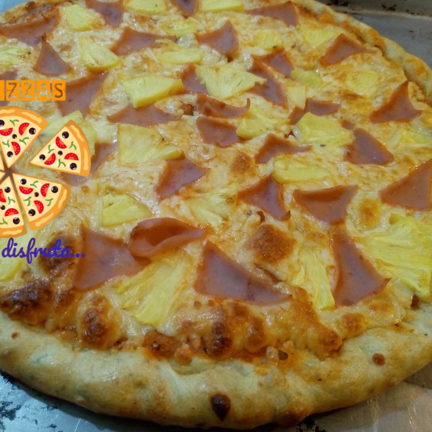 Pizza Hawaiana de 16"