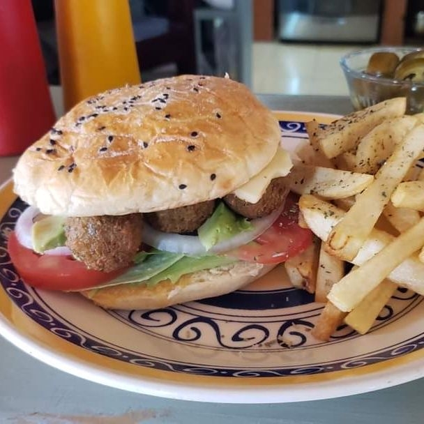 Hamburguesa de Falafel
