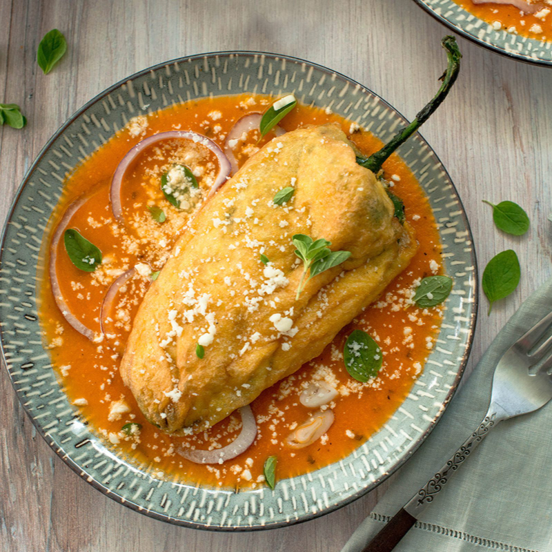 CHILE RELLENO DE QUESO