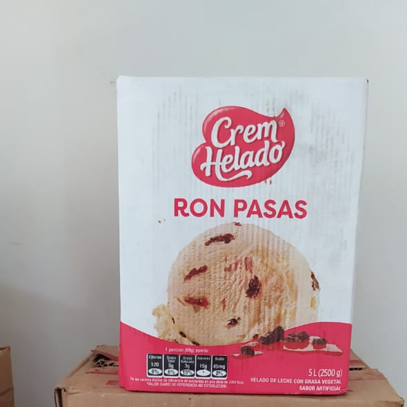 Caja de Helado x 5 Lt.