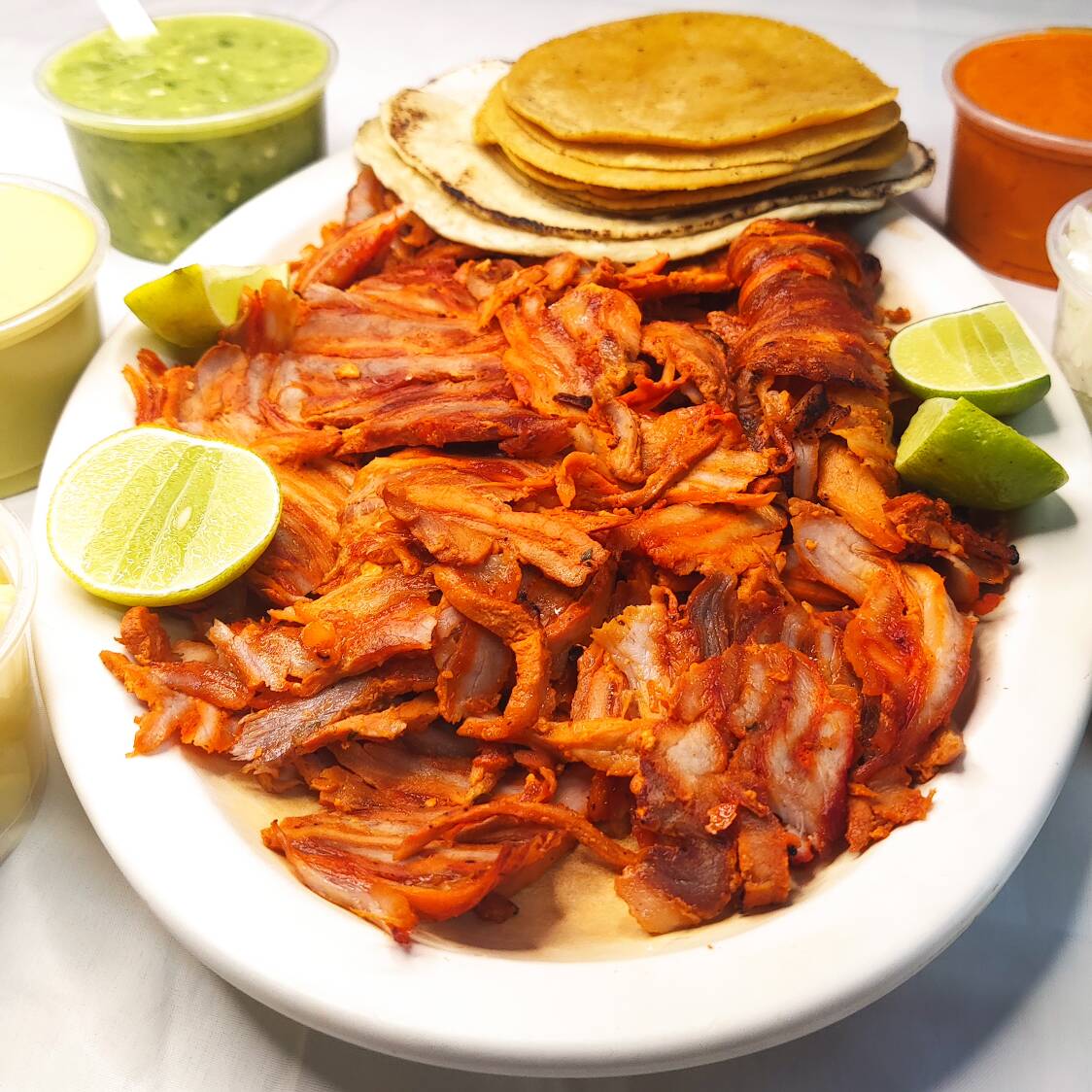 Medio kilo de carne al pastor