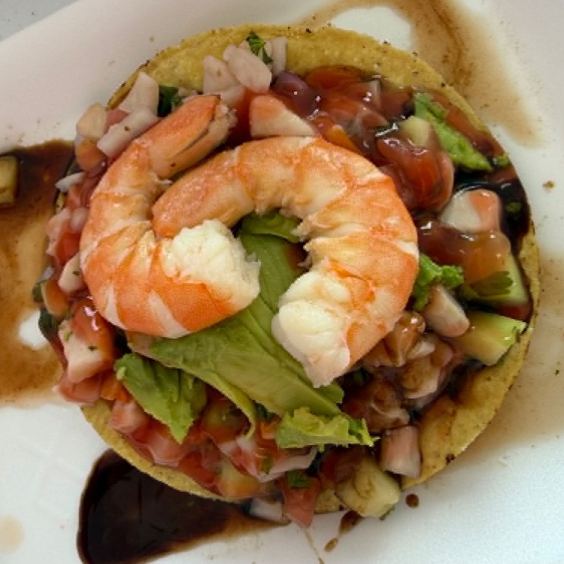 Tostada de Ceviche