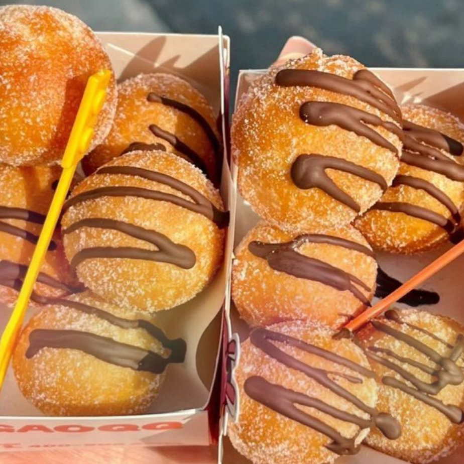 20 Mini Hotcakes Sabor Churro