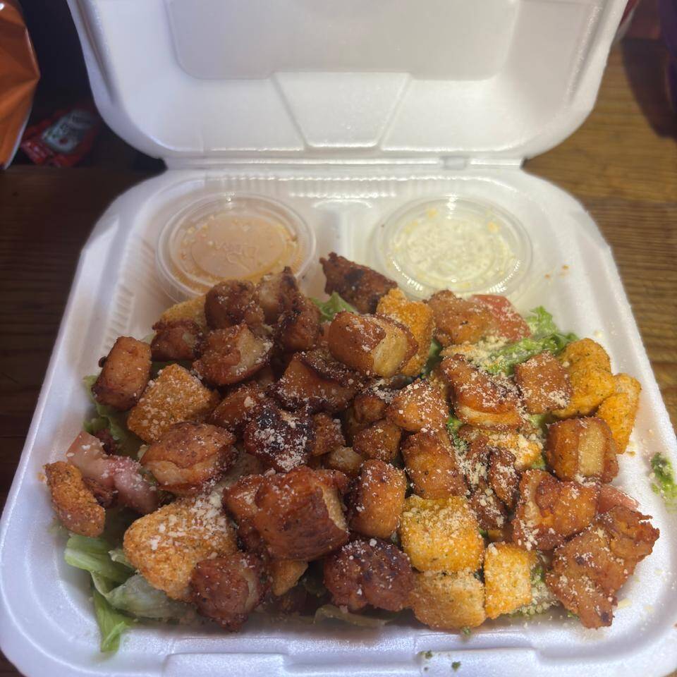 Ensalada de Pechuga Empanizada