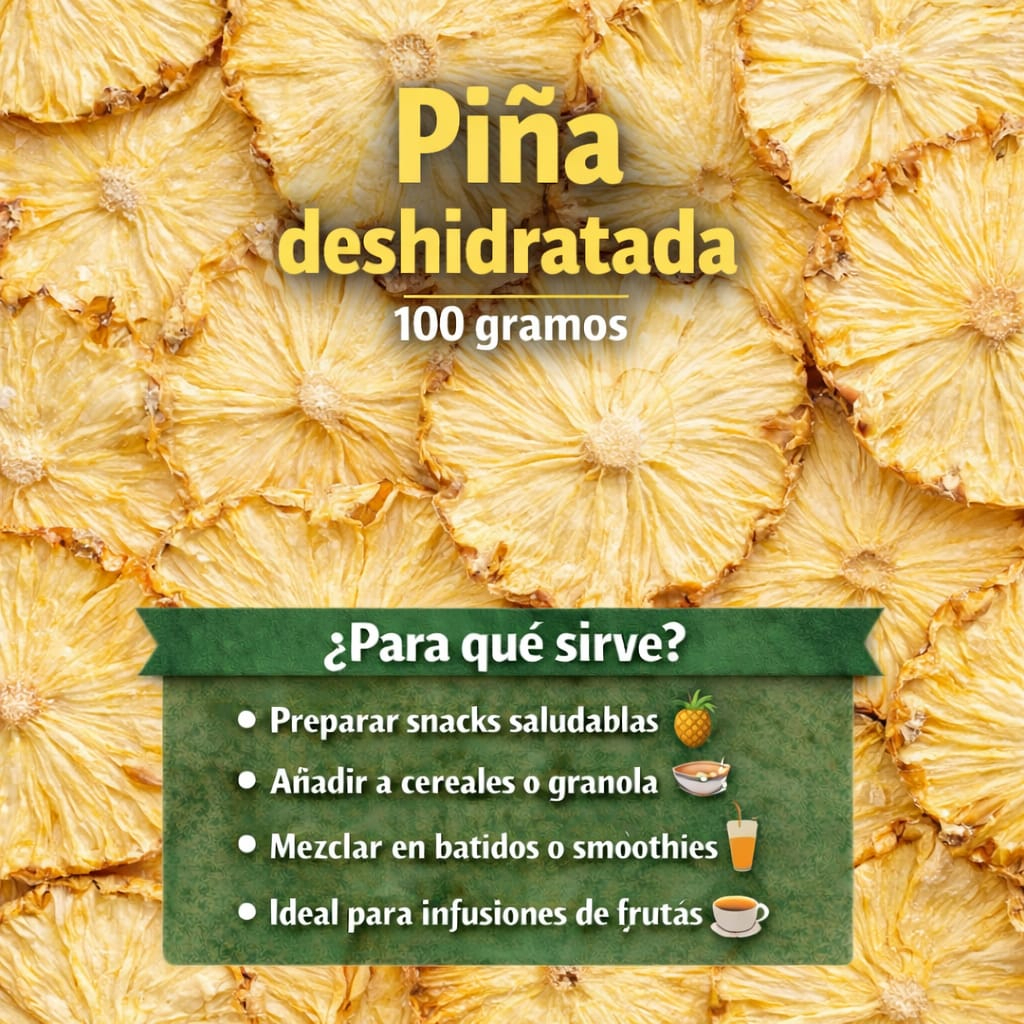 Piña Deshidratada