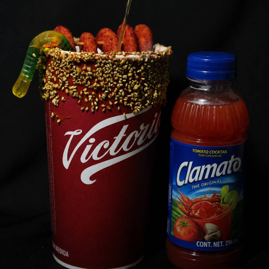 Michelada con Clamato