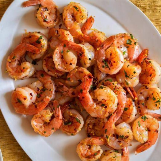 Camarones al Mojo de Ajo