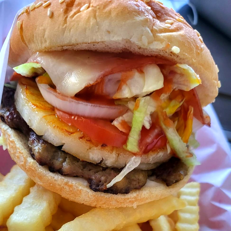 Hamburguesa Hawaiana