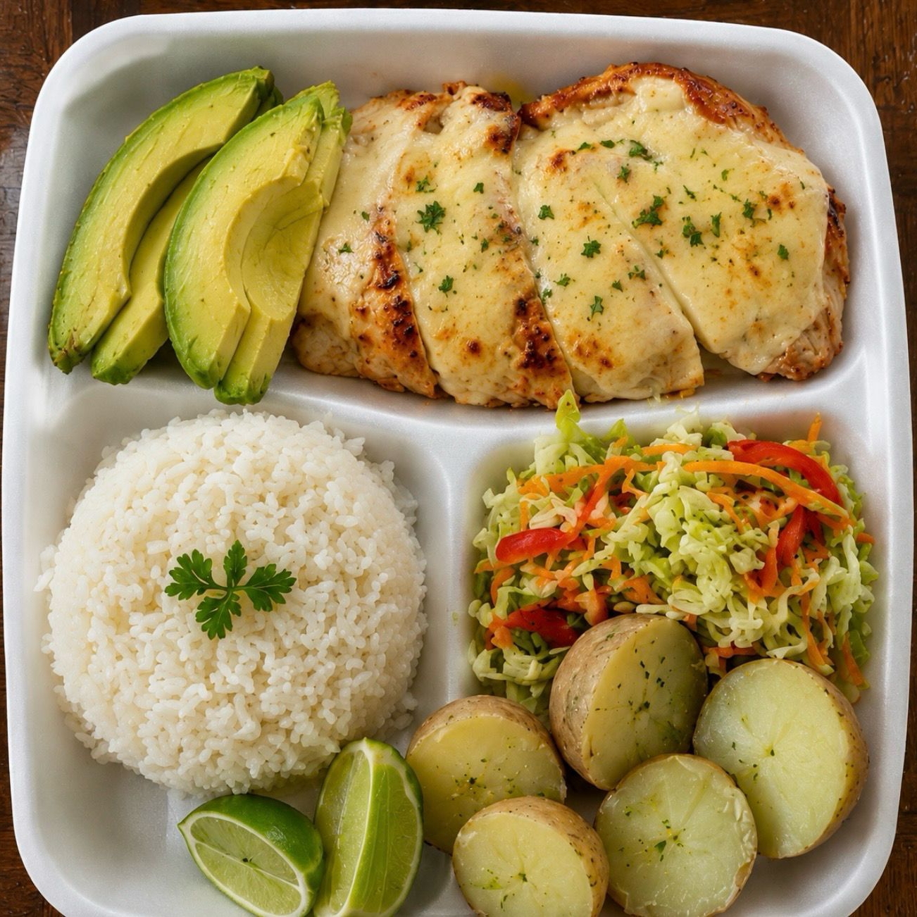 Pollo gratinado