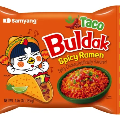Ramen Buldak Taco Bolsa 135g