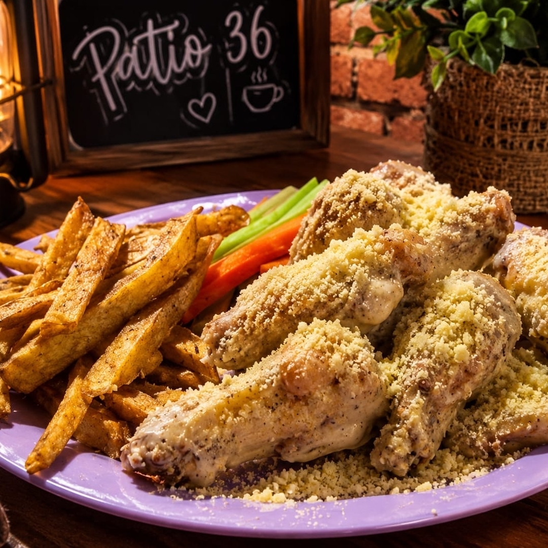 Patio Alitas Parmesano