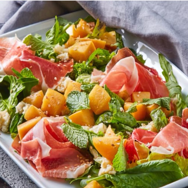 Ensalada de prosciutto
