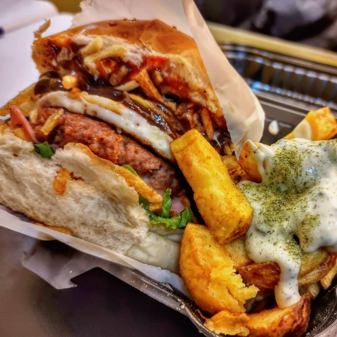 La Royal con papas nativas