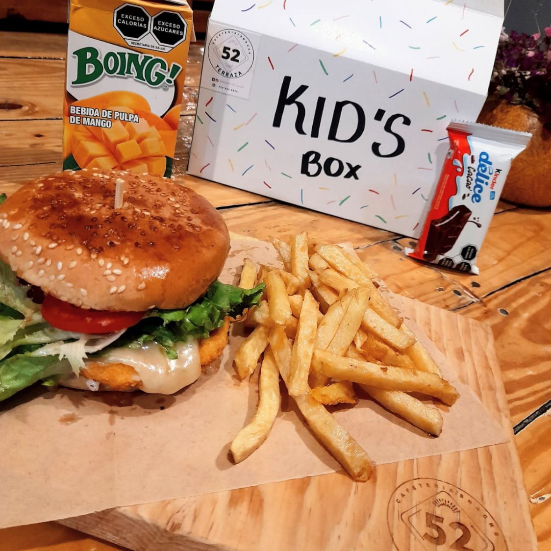 Combo Kid's - Chicken Burguer