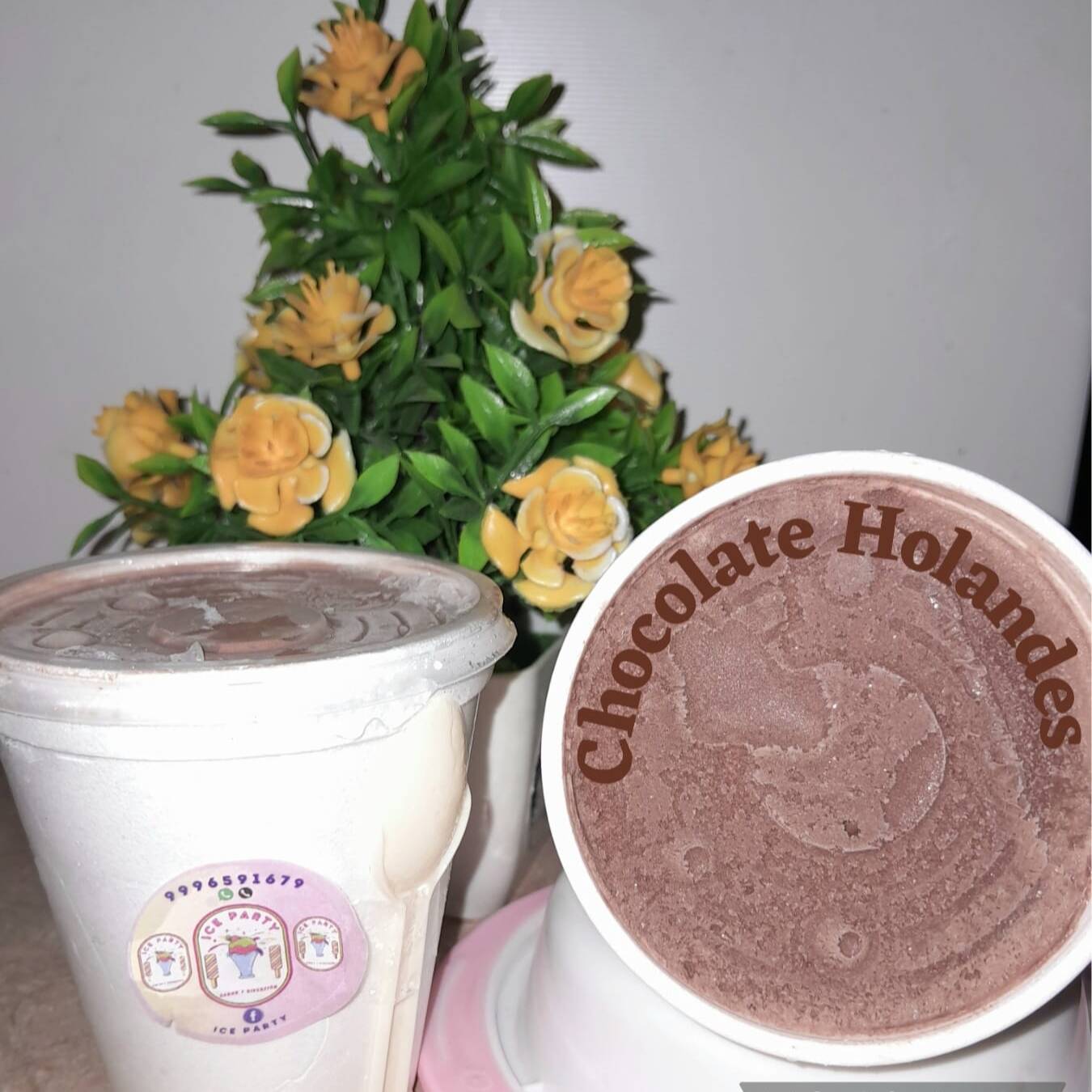 Helado Gourmet Sabor Chocolate Holandes