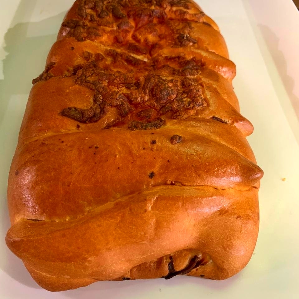 Pan Relleno de Jamon y Queso