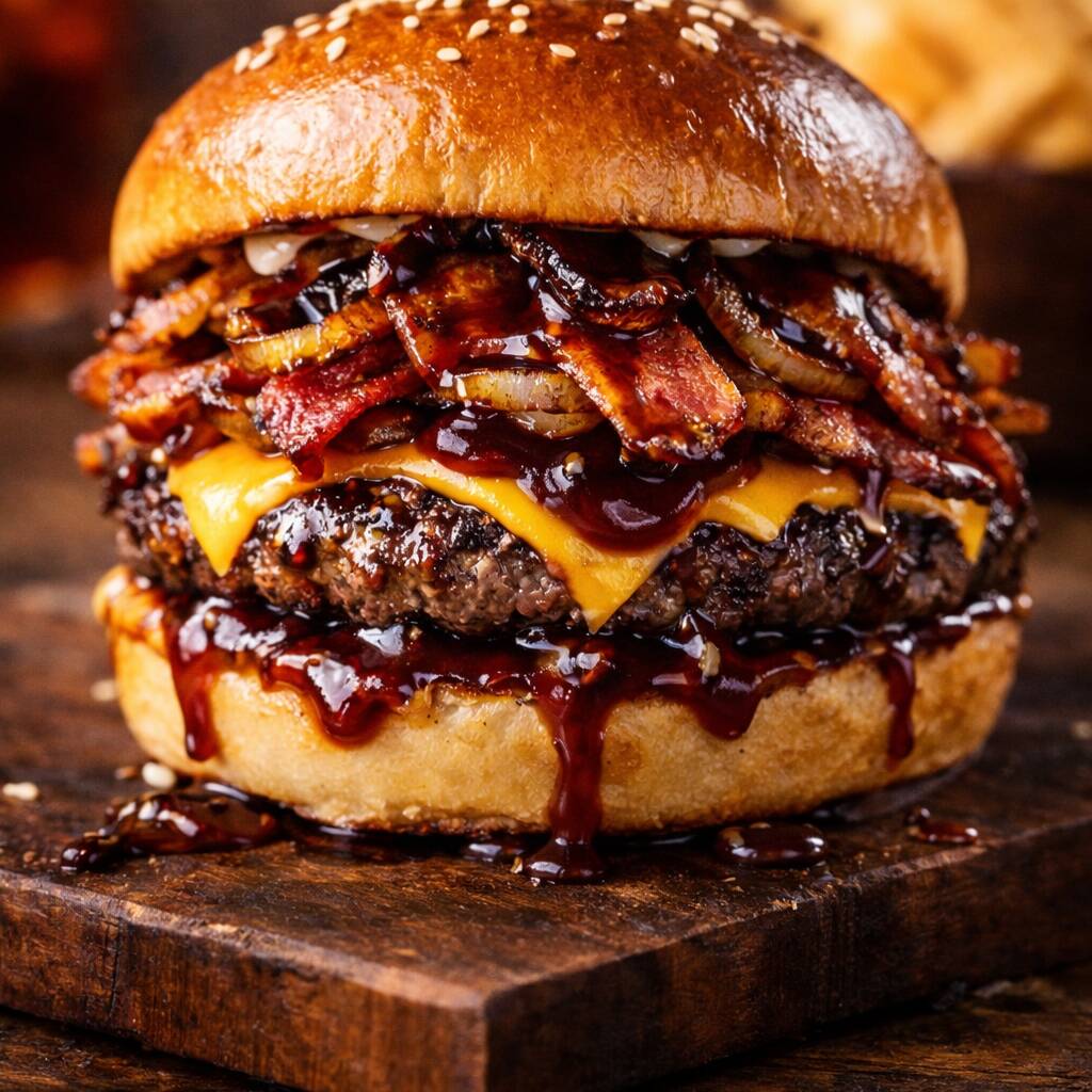 Hamburguesa BBQ Bacon V2