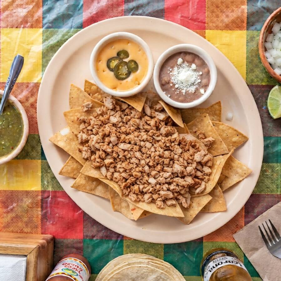 Nachos de Bistec