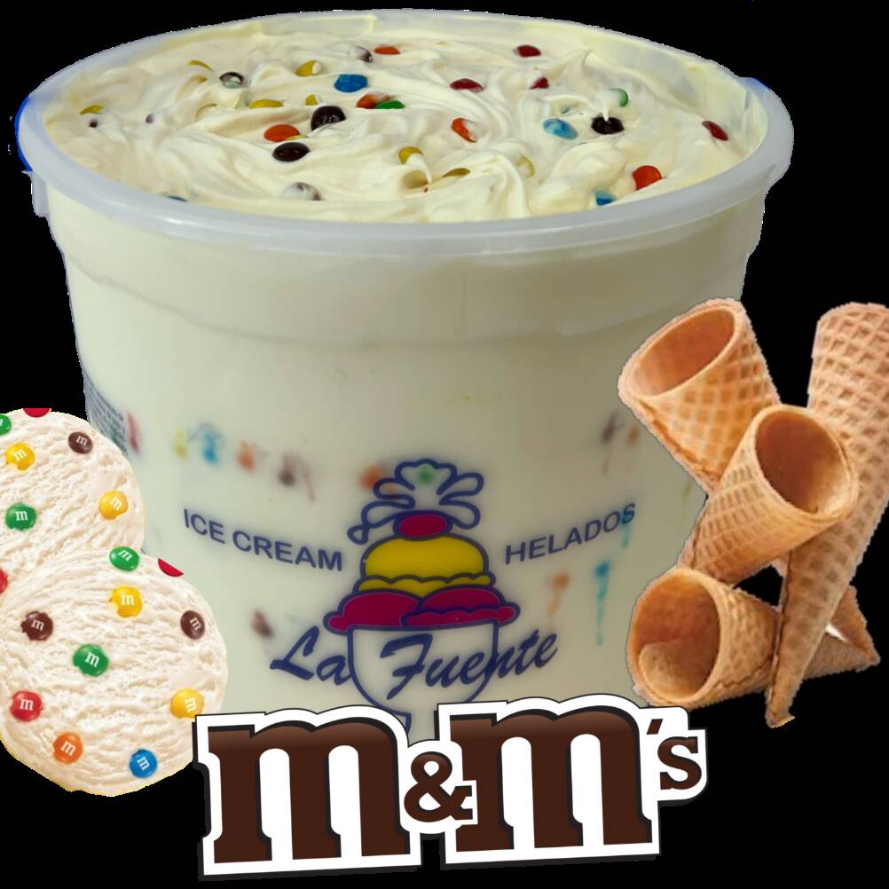 Helado M&Ms Cubeta 4.28L