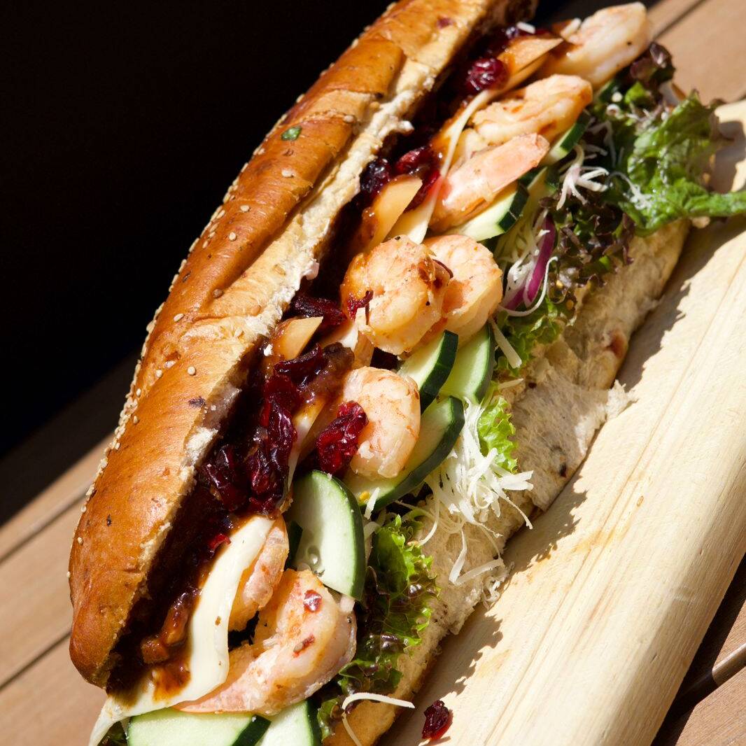 baguette de Camarón al Ajillo