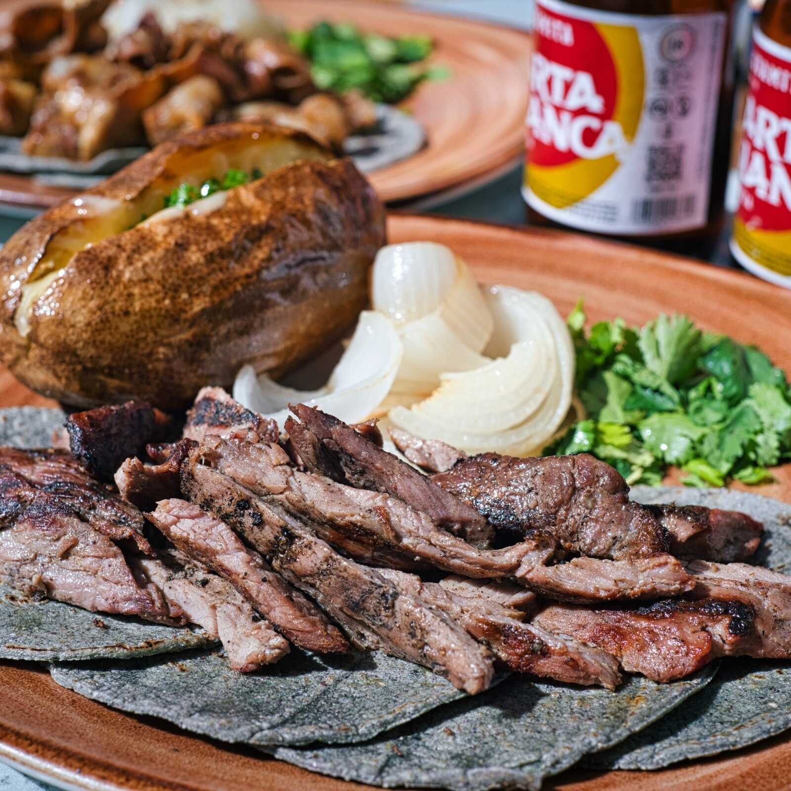 TACOS DE ARRACHERA