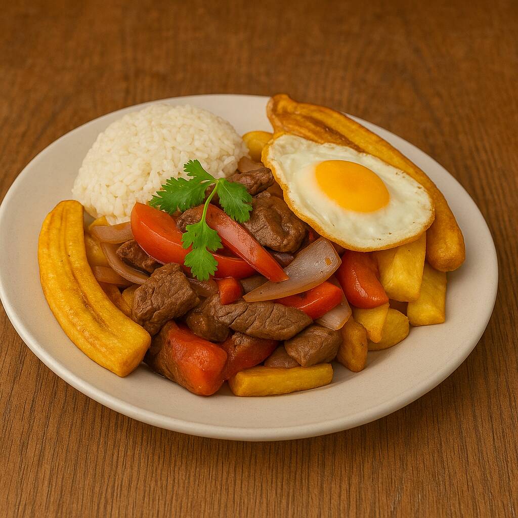Lomo Saltado a lo pobre
