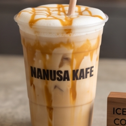 Iced Caramel Coffee Latte
