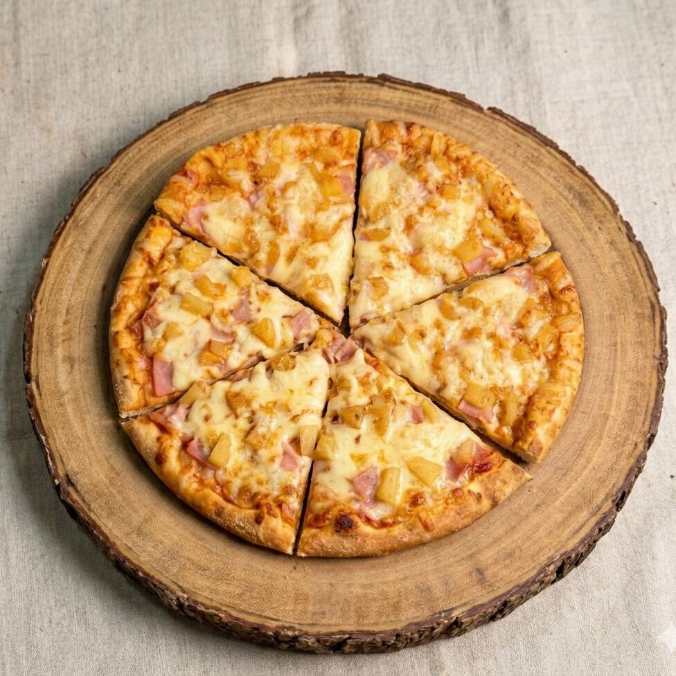 Combo Pizzeta Hawaiana 20 cm y Gaseosa